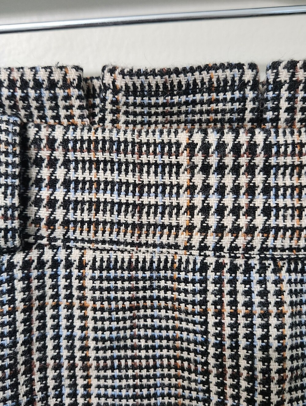 Plaid Paperbag Waist Mini Skirt Preppy Academia Schoolgirl Fall Winter Large - Picture 3 of 14